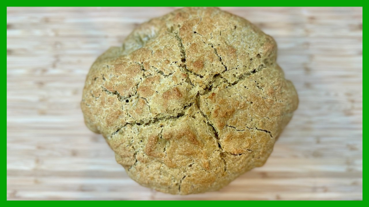 Irish Brown Soda Bread: Rye Scald Method