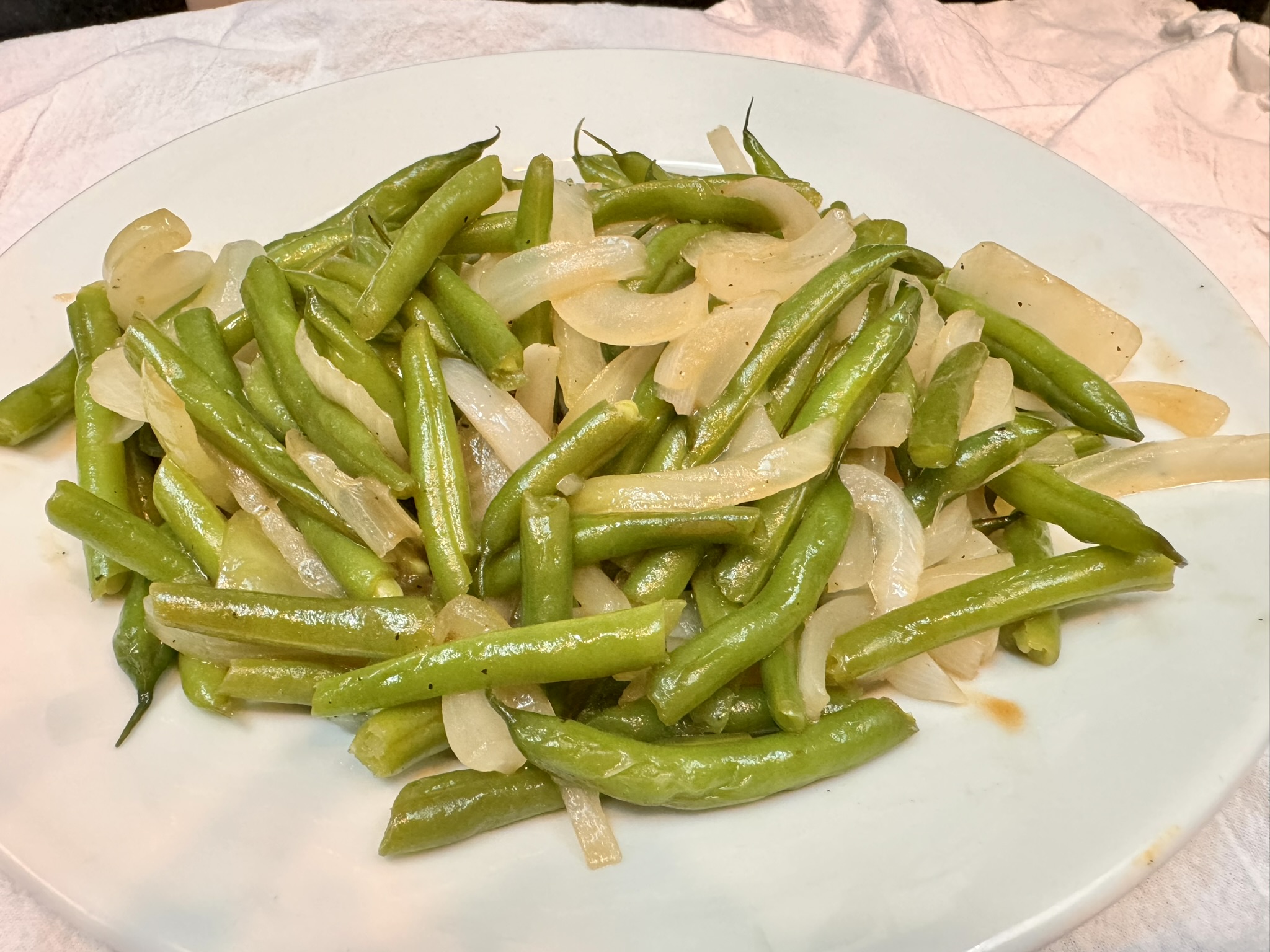 The Easiest Green Beans