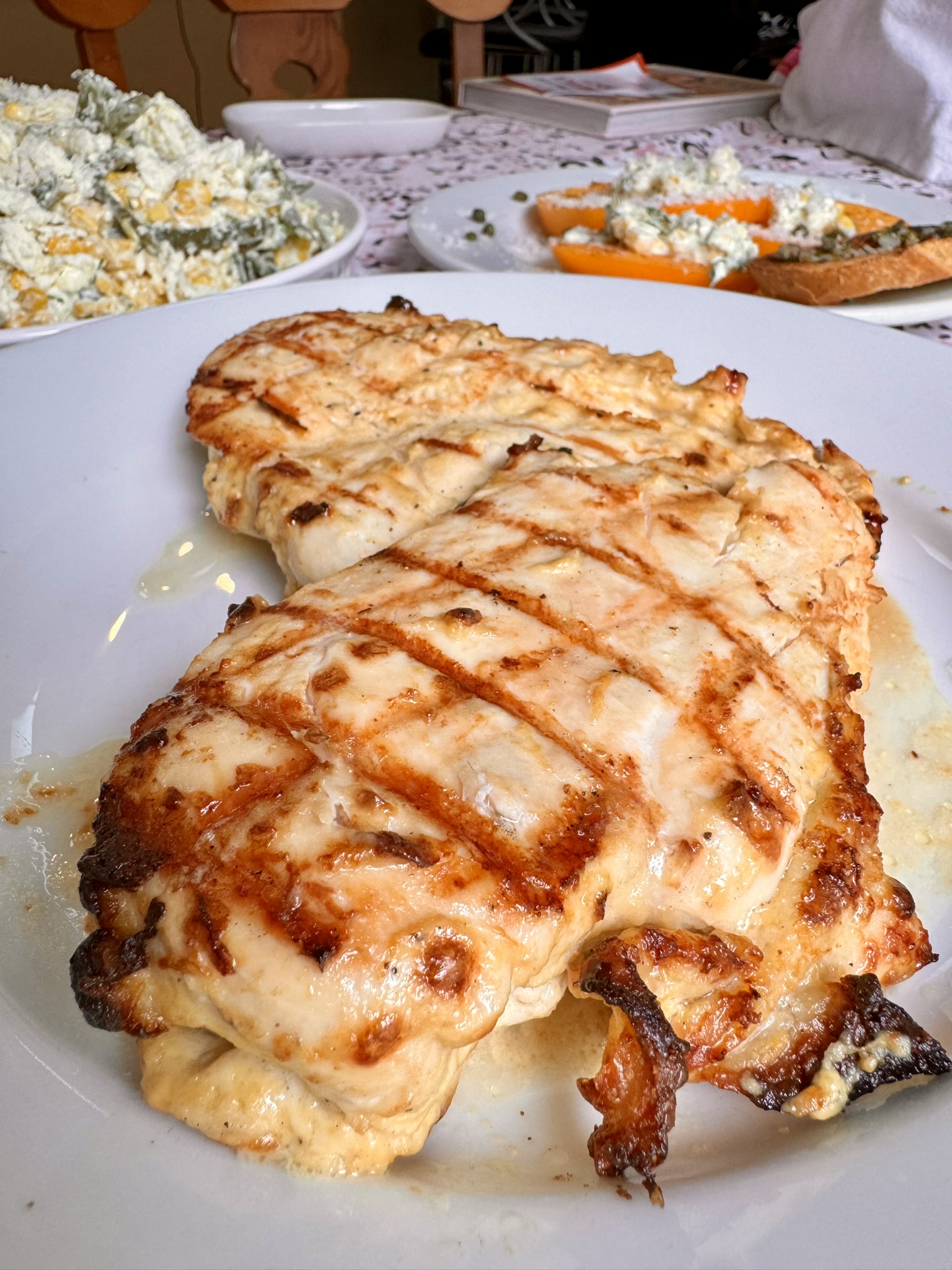 Ridiculously Easy Grilled Mayo-Mustard Chicken