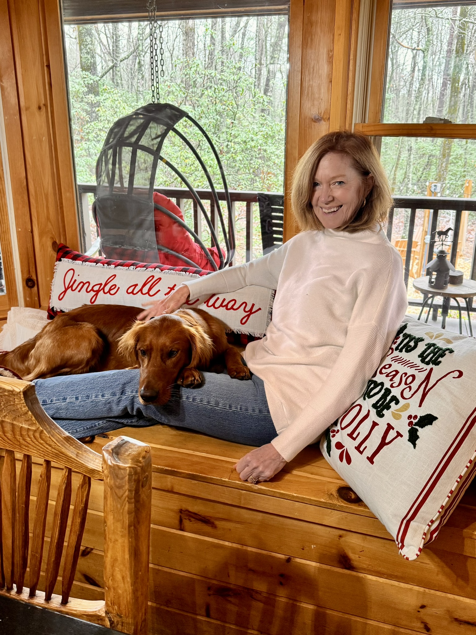 A Blue Ridge Mountain Vacation for James T.’s First Christmas