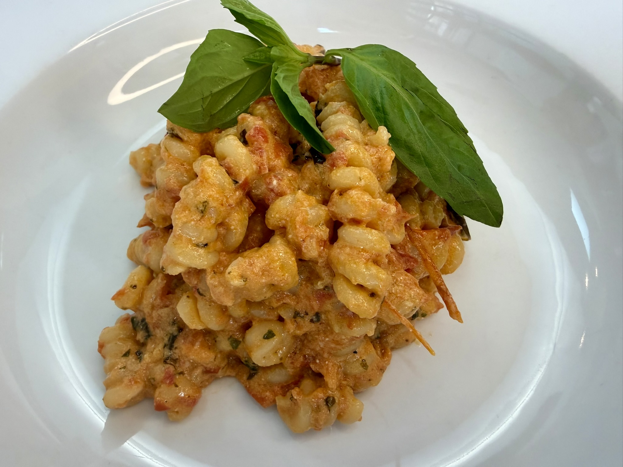 Roasted Tomato & Goat Cheese Pasta